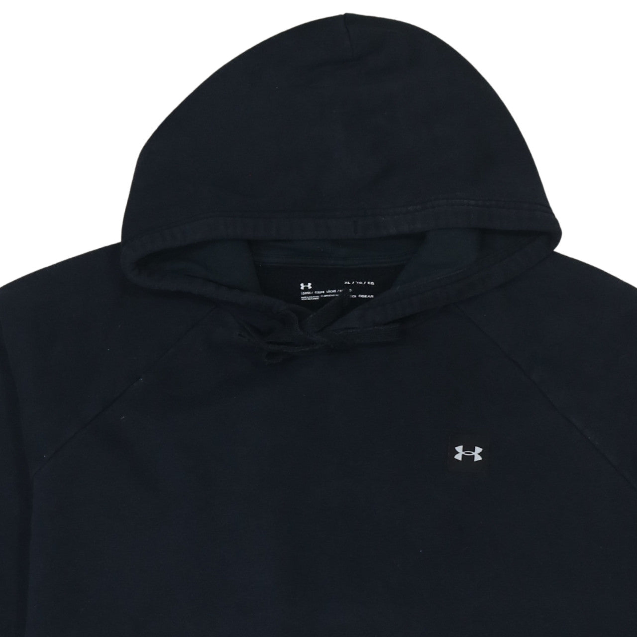 Under Armour Men's Black XL Pullover Fleece Hoodie ColdGear