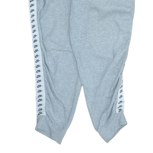Nike Men's Grey Jogger Fleece Activewear Trousers Size L