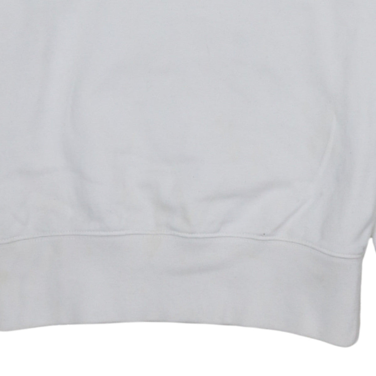 Champion Men's White Small Pullover Crew Neck Sweatshirt