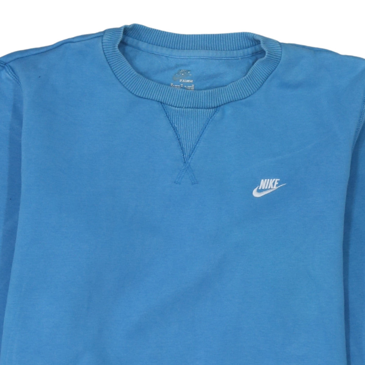 Nike Men's Blue Crew Neck Pullover Sweatshirt Size M