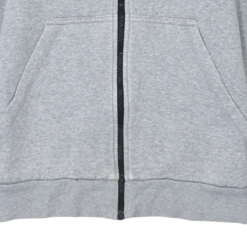Adidas Boys Grey Full Zip Hoodie 13-14 Years Sport Essentials