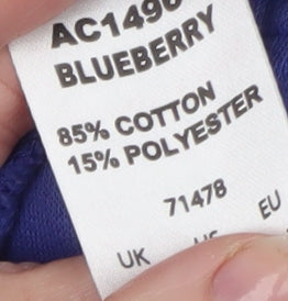 Cotton Traders Men's Blue Sweatpants Small Relaxed Fit Joggers