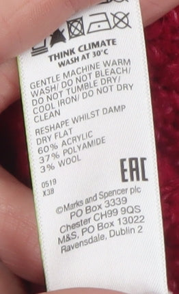 Marks & Spencer Women’s Multicoloured Knit Pullover Jumper M