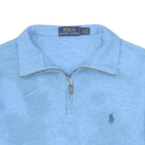 Ralph Lauren Men’s Blue 1/2 Zip Sweatshirt Size S