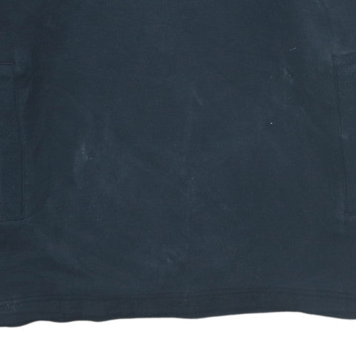 Puma Men’s Black Pullover Hoodie Small Fleece Logo Sportswear