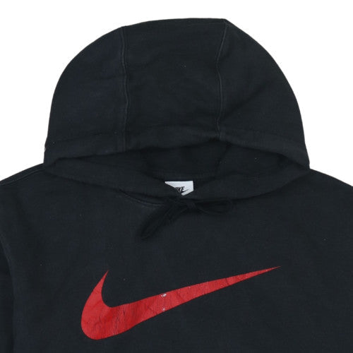 Nike Men's Black Pullover Hoodie L Fleece EM Lyon Business School