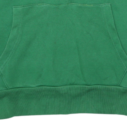Levi's Men's Green Pullover Hoodie Medium Graphic Logo Sweatshirt