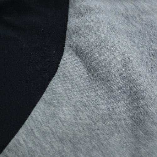 Adidas Women Grey Black 1/4 Zip Sweatshirt Size M Cotton Blend