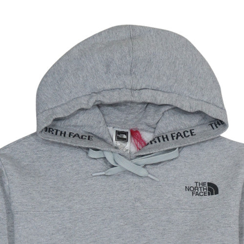The North Face Men's Grey Pullover Hoodie Size S Regular Fit Logo
