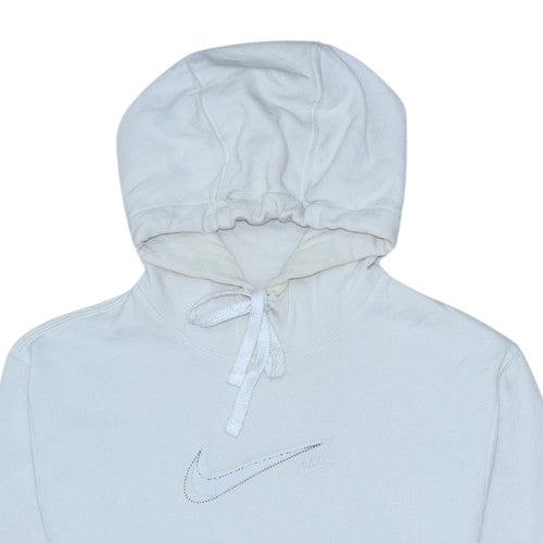Nike Men's White XS Pullover Hoodie Fleece Sweatshirt