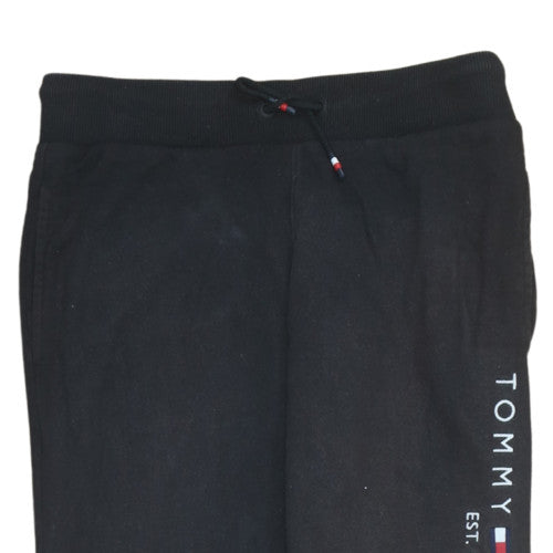 Tommy Hilfiger Womens Black Cotton Jogger Sweatpants Size 14