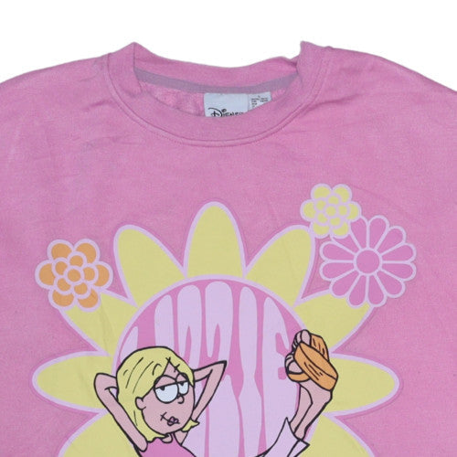 Disney Lizzie McGuire Pink Graphic Sweatshirt Girls S Pullover