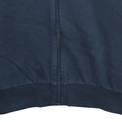Ellesse Men's Blue Full Zip Hoodie Size M Cotton Logo Sweatshirt