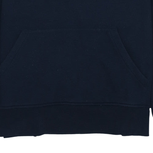Canterbury Men's Blue Pullover Hoodie L Sports Fleece Rugby