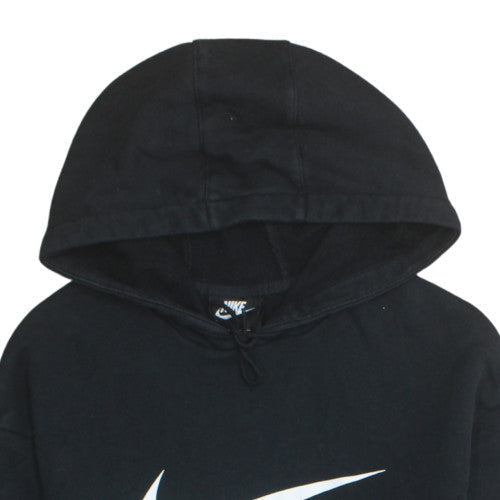 Nike Men's Black XS Pullover Hoodie Fleece with Logo Graphic