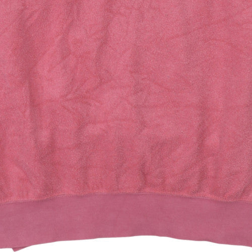 Nike Women’s Pink Pullover Hoodie Medium Hooded Sweatshirt