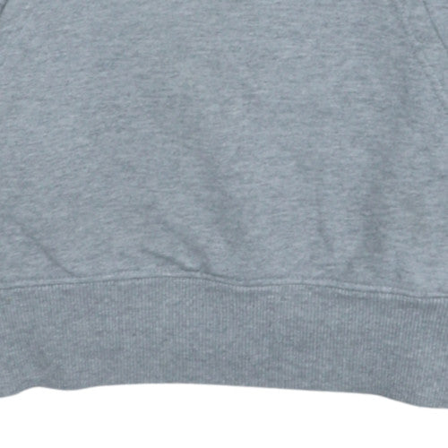 The North Face Men's Grey Pullover Hoodie S Regular Fit