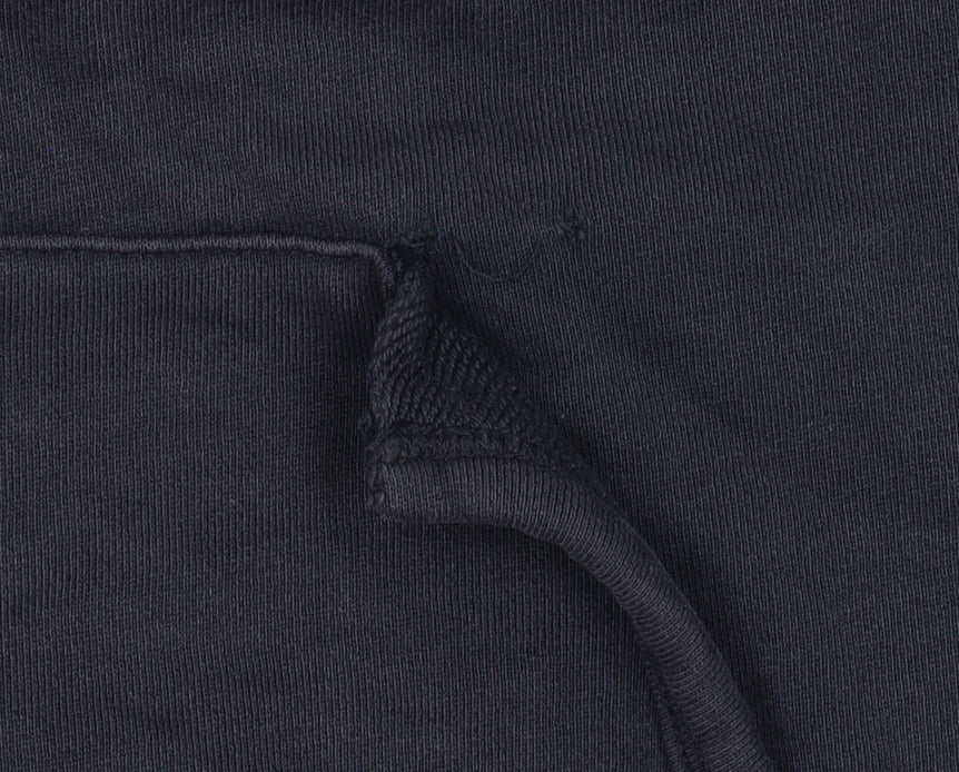 Lyle & Scott Men's Blue Full Zip Hooded Cotton Jacket Size L