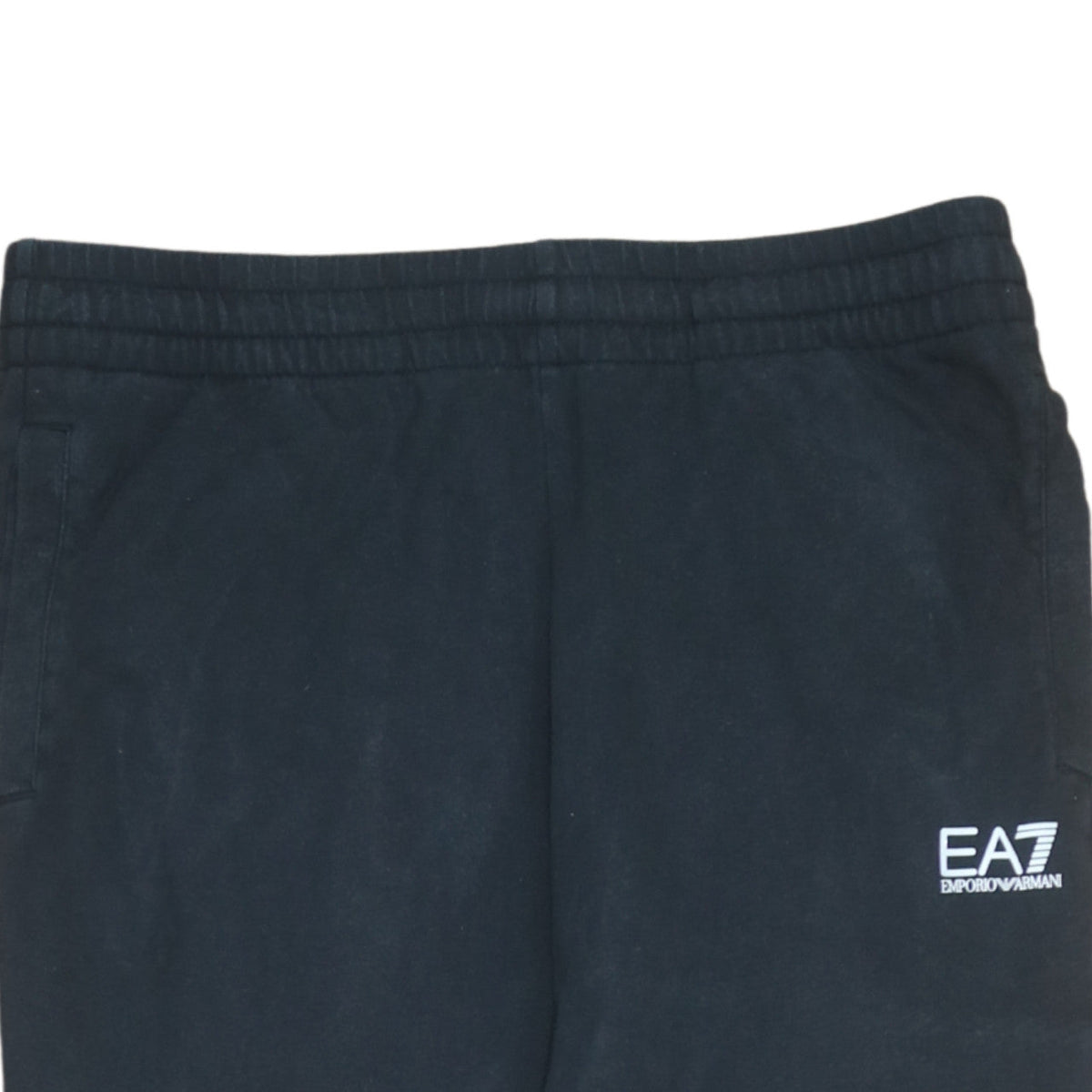 Emporio Armani EA7 Men's Black Joggers Regular Fit Stretch