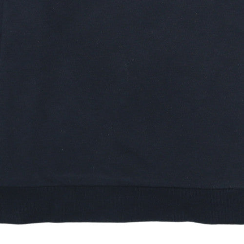 Adidas Women Black 1/4 Zip Sweatshirt Size M Classic Pullover Top
