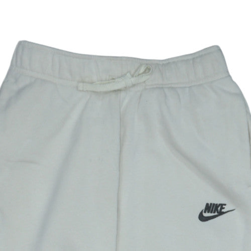 Nike Womens White XS Jogger Sweatpants Elastic Waist Drawstring