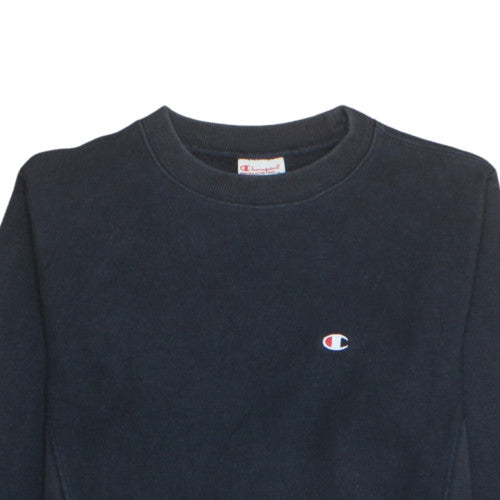 Champion Men's Black XS Crew Neck Reverse Weave Sweatshirt