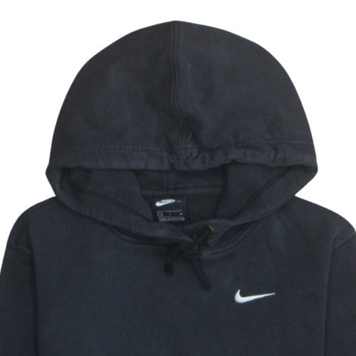 Nike Men's Black Pullover Hoodie Small Fleece Regular Fit