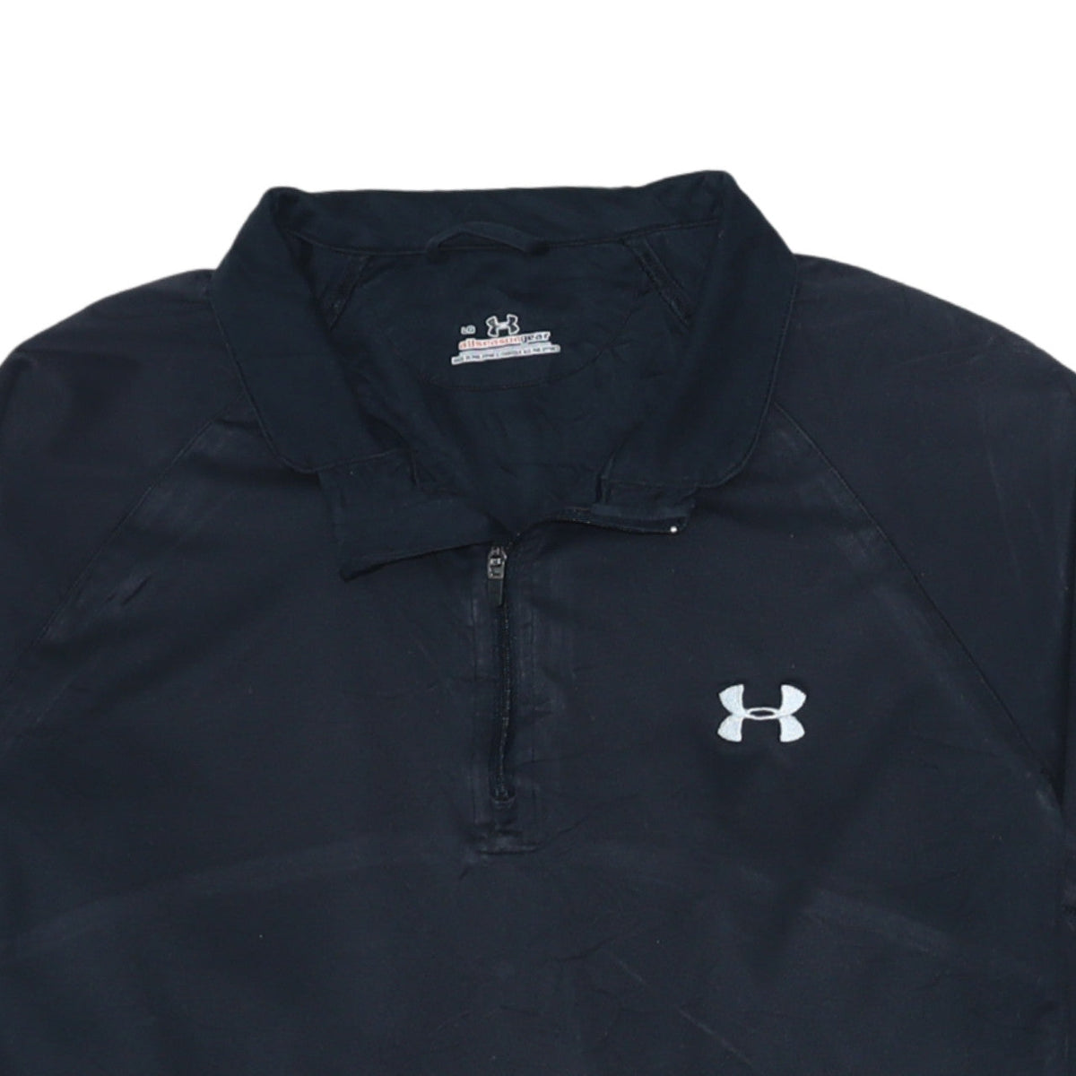 Under Armour Men's Black L 1/4 Zip Athletic Sweatshirt