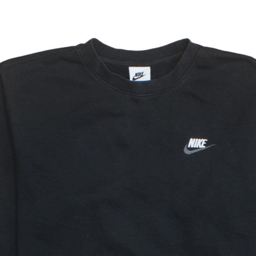 Nike Men's Black XS Crew Neck Pullover Fleece Sweatshirt