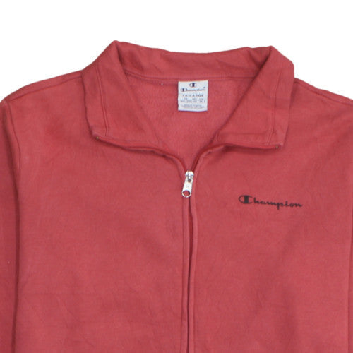 Champion Women's Red 2XL Track Jacket Full Zip Fleece