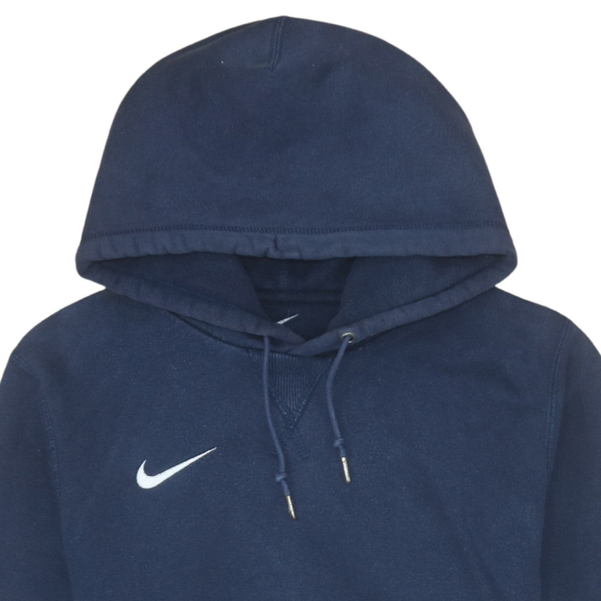 Nike Men's Blue Pullover Hoodie Small Fleece Logo Sportswear