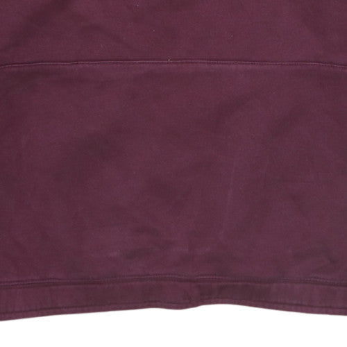Reebok Women’s Burgundy Crew Neck Pullover Sweatshirt Medium