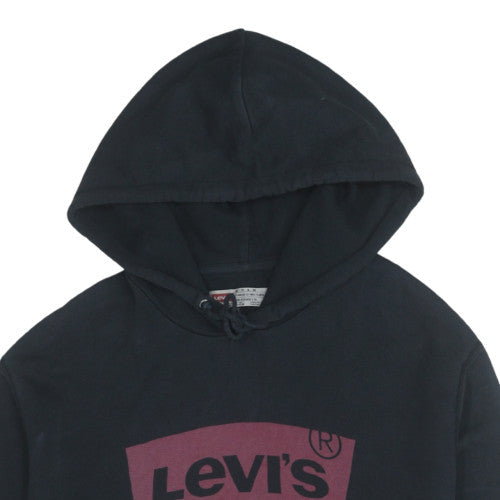 Levi's Men's Black XL Pullover Hoodie Classic Logo Fleece