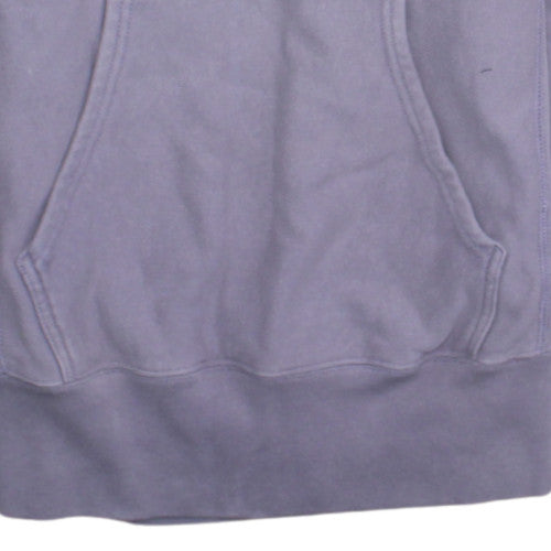 Champion Womens Purple 1/2 Zip Hooded Pullover Sweatshirt M