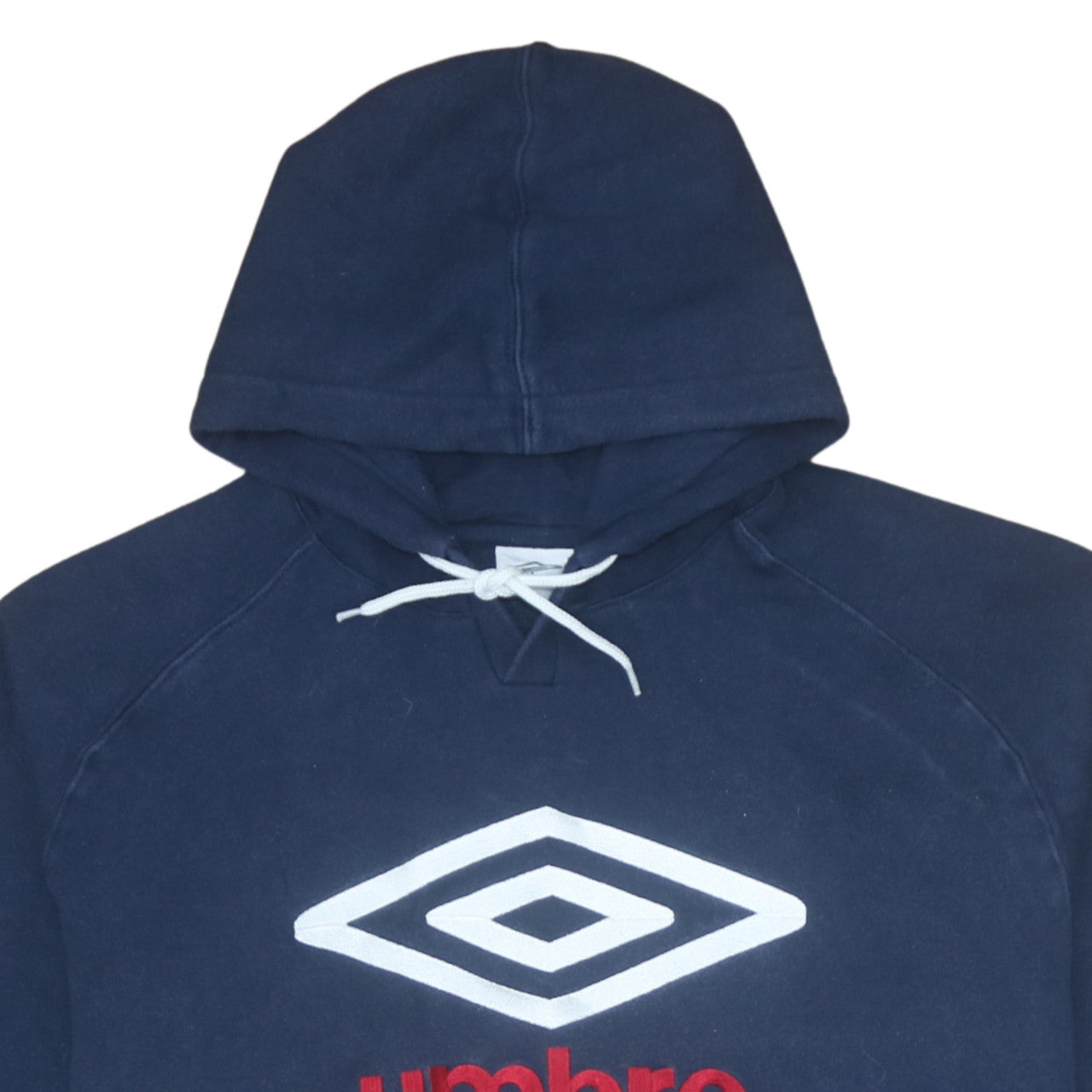 Umbro Womens Navy XXL Pullover Hoodie with Logo and Kangaroo Pocket