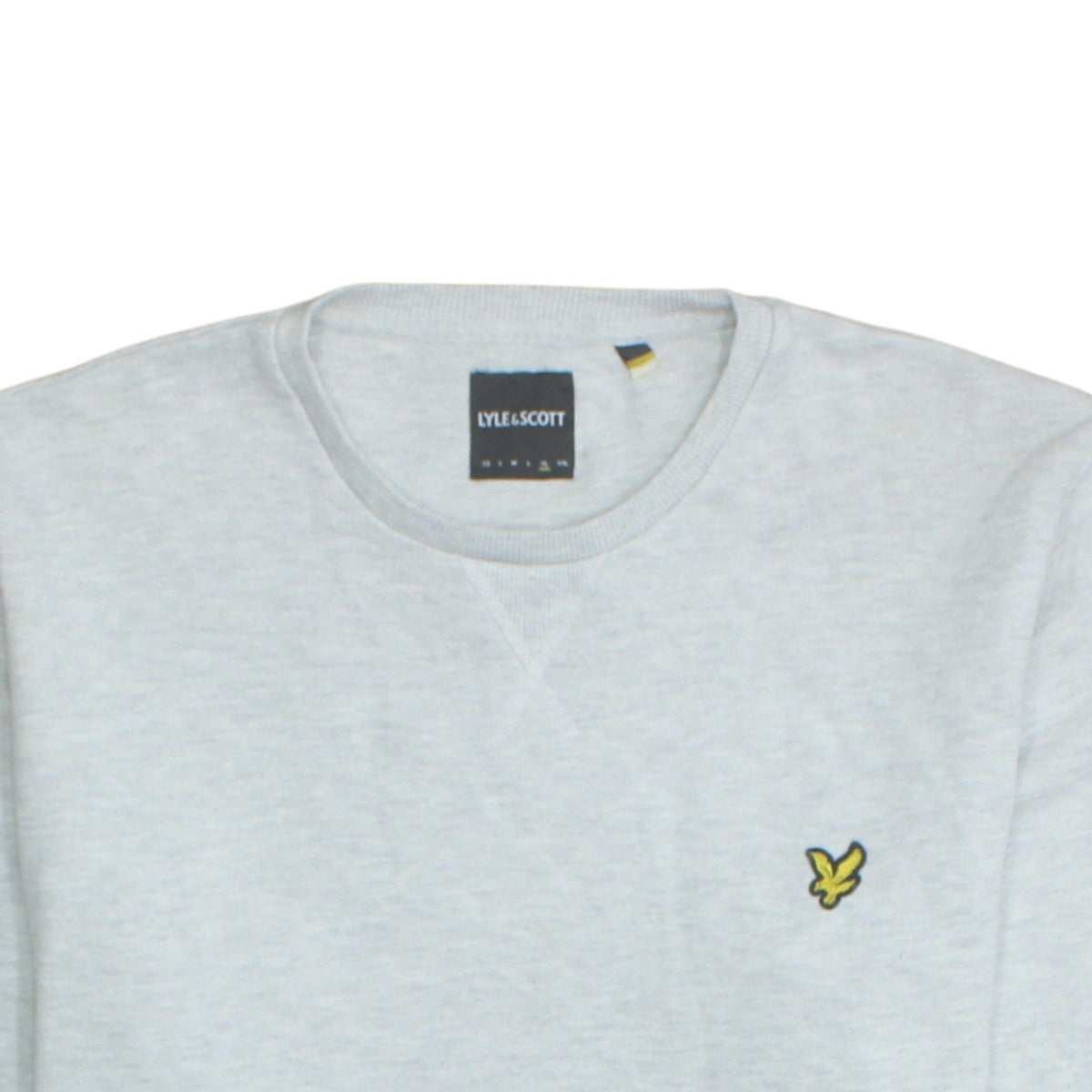 Lyle & Scott Men’s Grey XL Crew Neck Pullover Sweatshirt