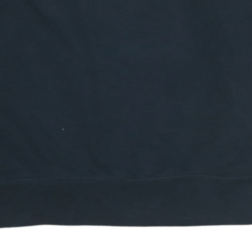Nike Men's Black Regular Fit Crew Neck Pullover Sweatshirt M
