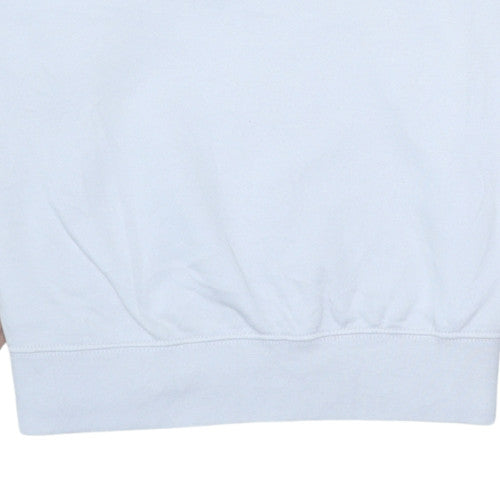 Nike Womens Beige Colourblock Crew Neck Pullover Sweatshirt XS