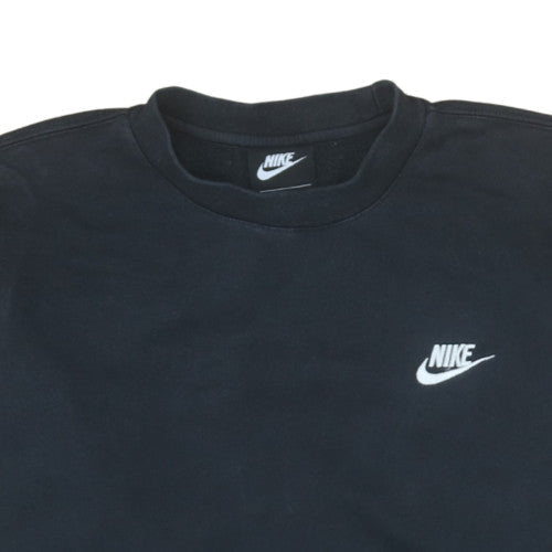 Nike Men's Black Crew Neck Pullover Sweatshirt Size S