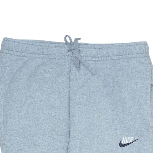 Nike Men's Grey Regular Fit Fleece Sweatpants S