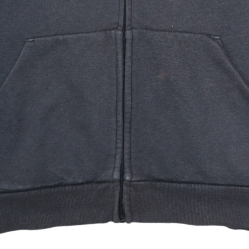 Puma Men's Black Full Zip Hoodie Medium Graphic Sportswear
