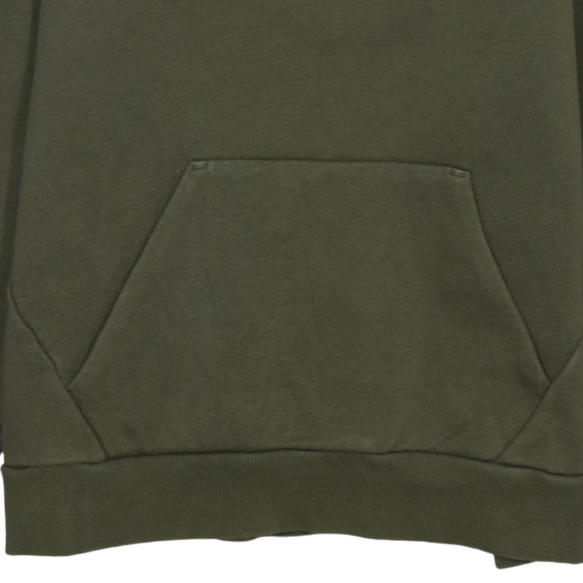 Puma Womens Green Pullover Hoodie Size 14 Logo Print Casual