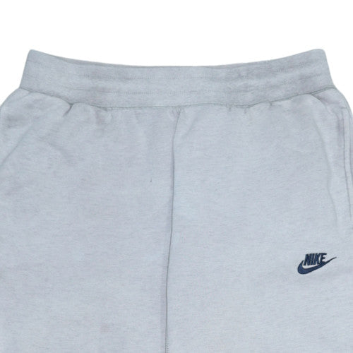 Nike Men's Grey Fleece Sweatpants M Regular Fit Elastic Waist