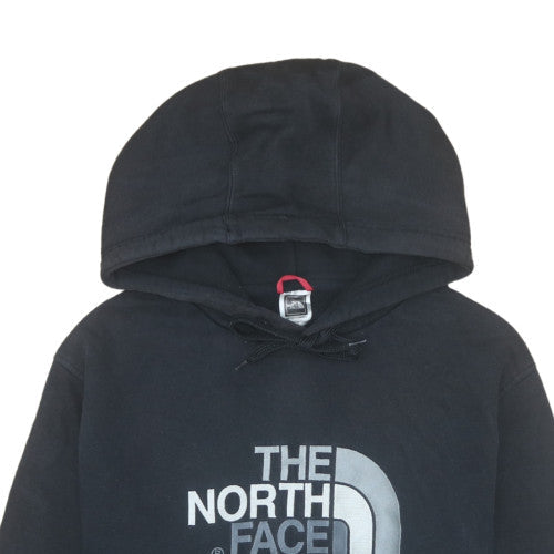 The North Face Mens Black Pullover Hoodie L Regular Fit Cotton