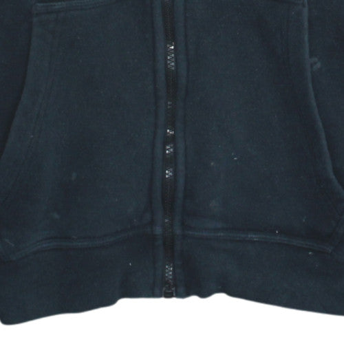 Nike Women's Black Full Zip Hoodie Size S Cotton Blend
