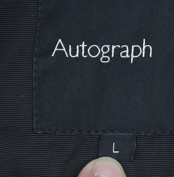 Marks and Spencer Autograph Men's Black L Military Jacket