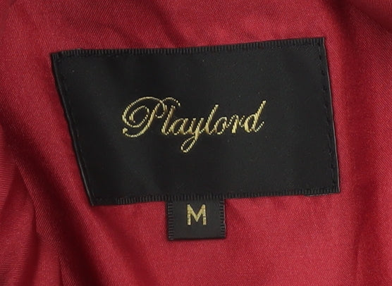 Playlord Men's Blue Wool Blend Classic Blazer Jacket M