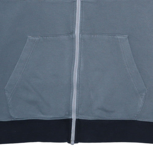 Nike Men's Grey Full Zip Fleece Sweatshirt Size L