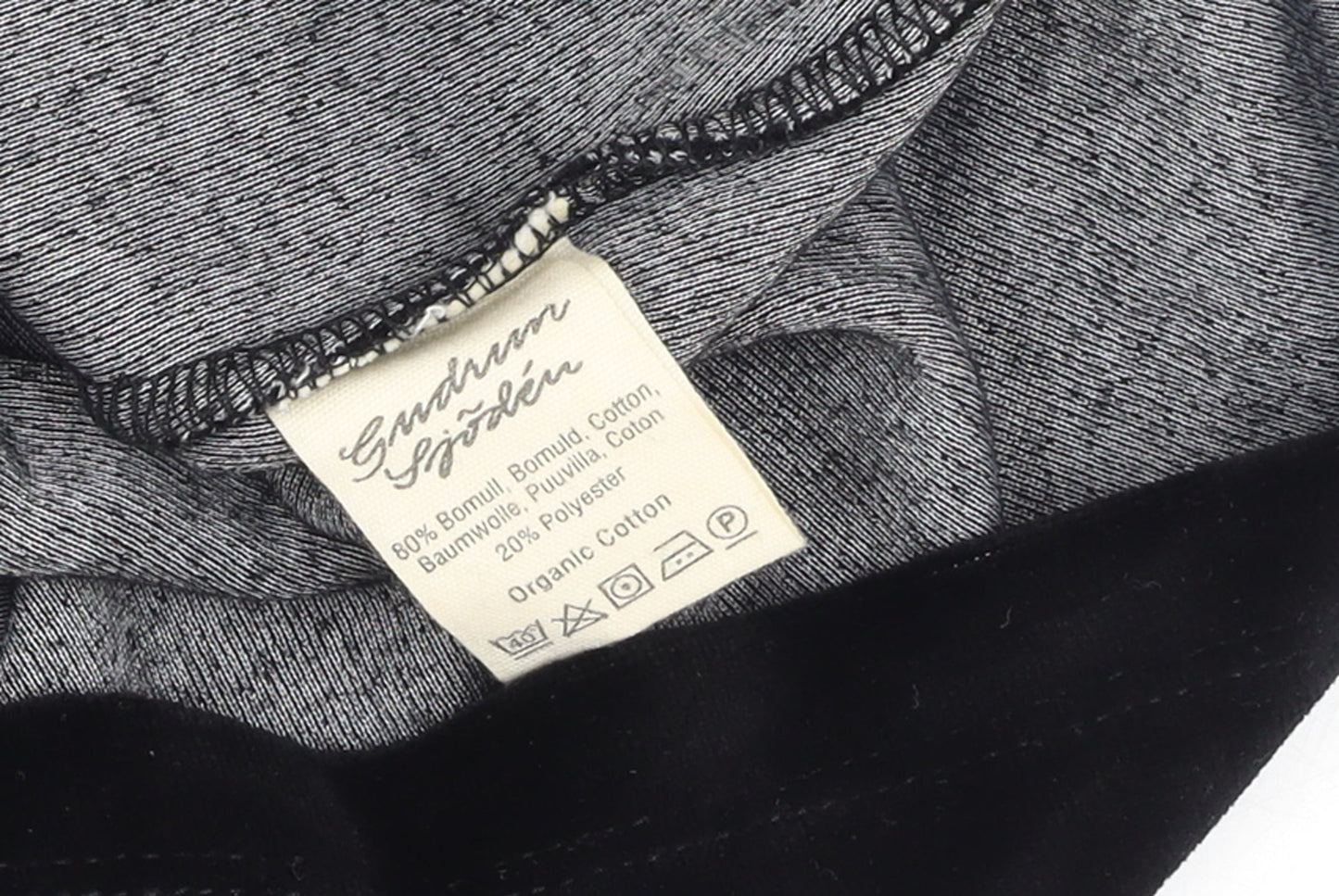 Gudrun Sjödén Women’s Black Velvet Knee Length Pencil Skirt 2XL