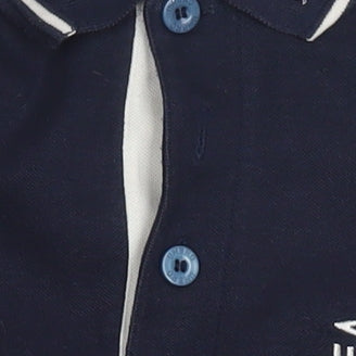 Umbro Men’s Blue L Regular Fit Short Sleeve Polo Shirt